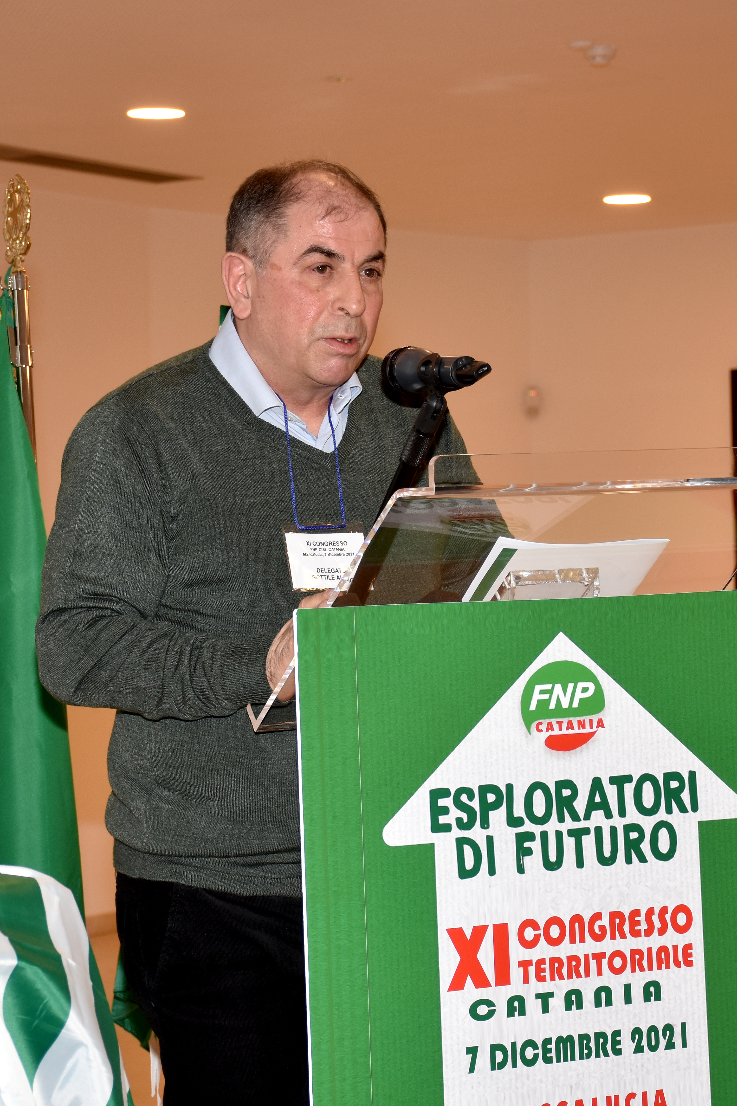 XI CONGRESSO TERRITORIALE FNP CISL CATANIA - 7 DICEMBRE 2021 TORRE DEL GRIFO  